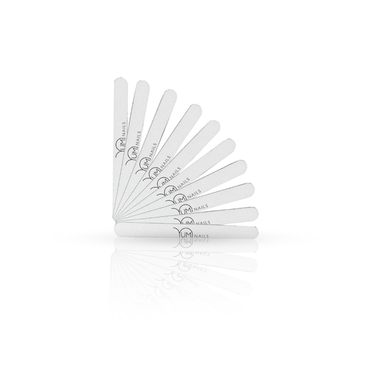 Nail File Zebra - 100/100 Grit (Pack of 10)
