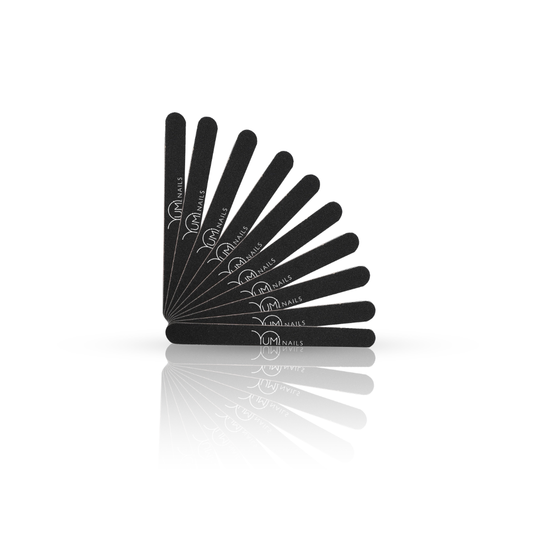 Double Sided Foam Nail Files - 100/320 Grit (Pack of 25)